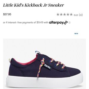 Keds Little Kid Size 8 Kickback Jr Sneaker